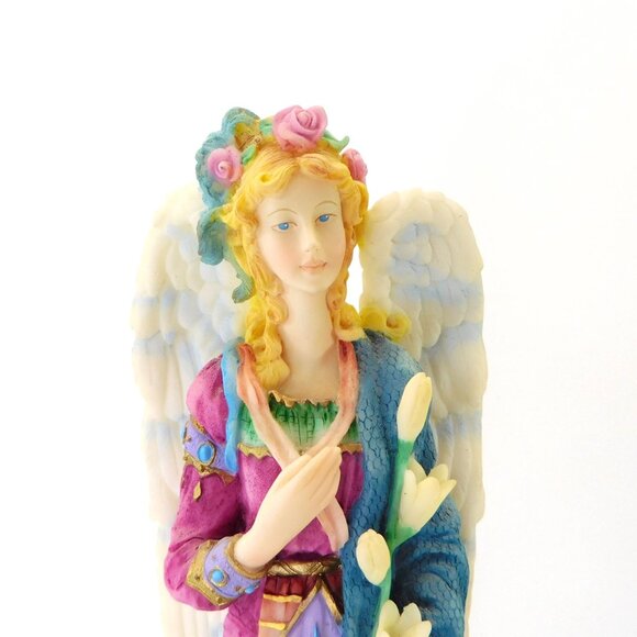 Vintage Lenox Angel of Peace Figurine Resin Angels of Life 11" - Picture 2 of 9